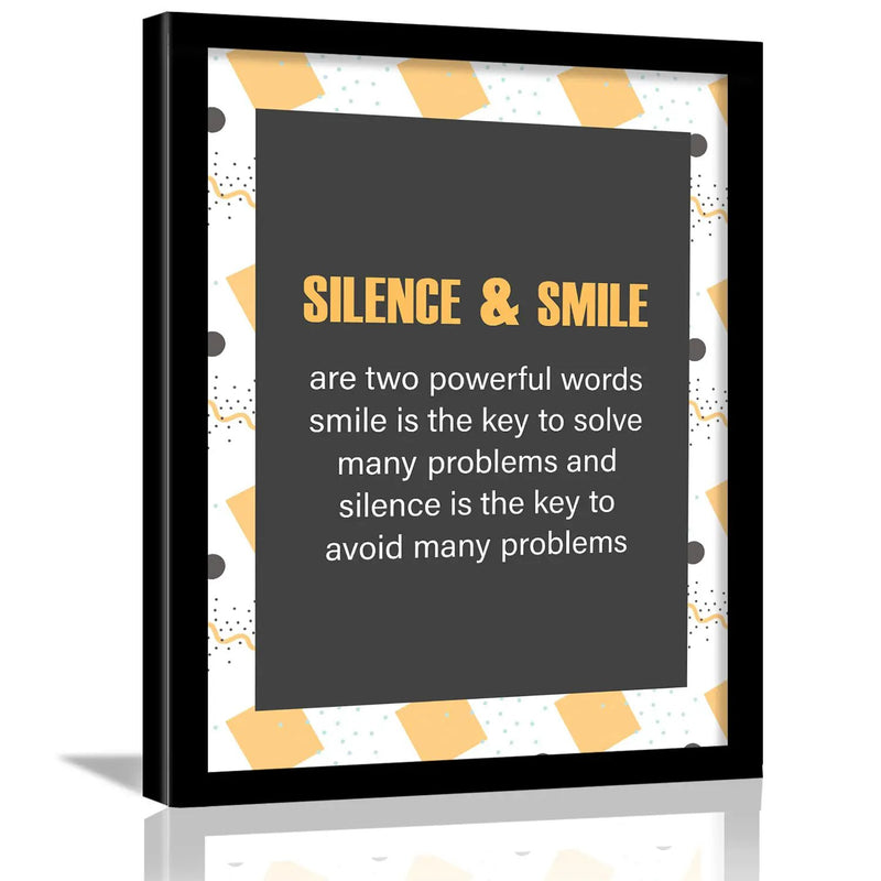 Motivational Framed Posters with Frame by Kotart store