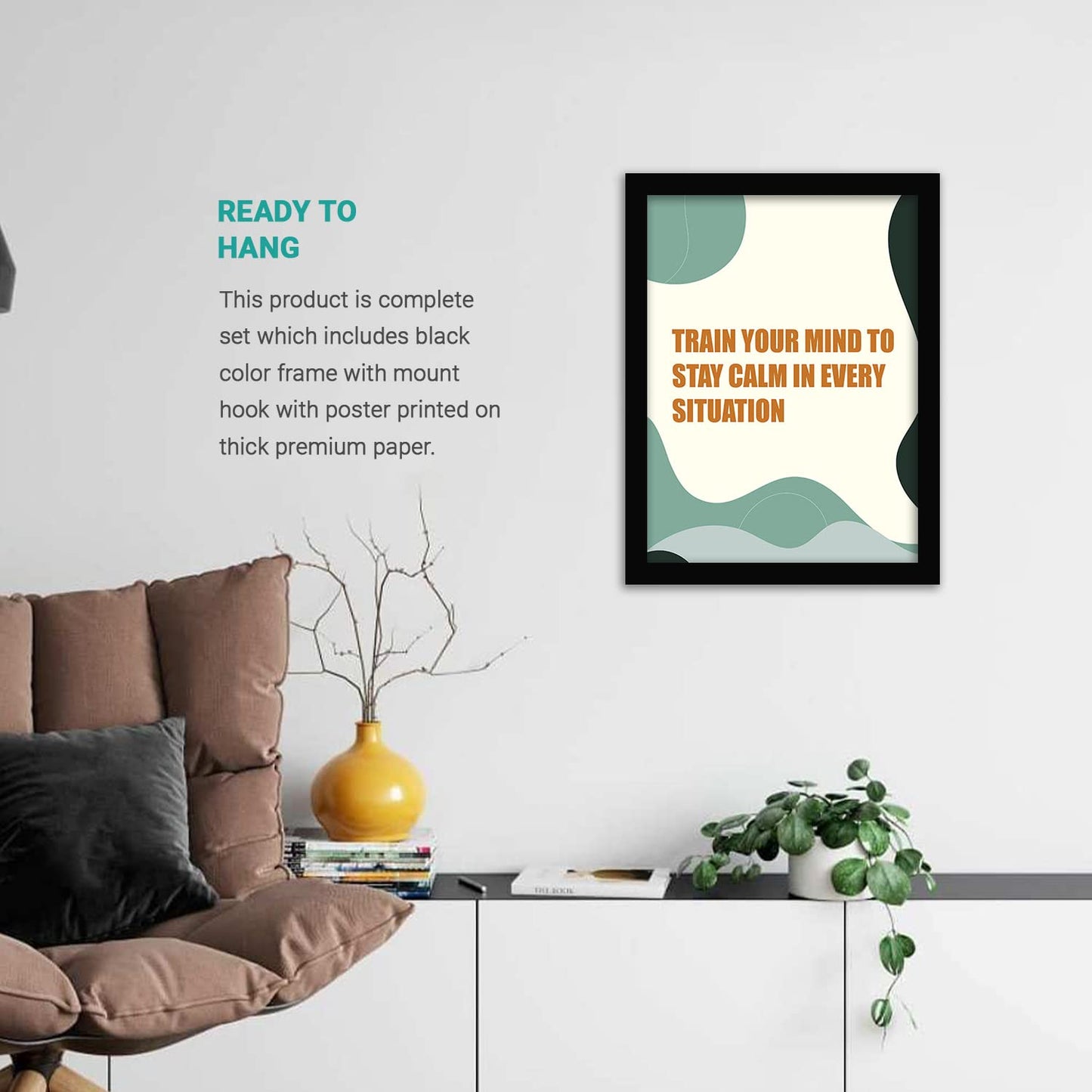 Motivational Posters with Frame-Kotart