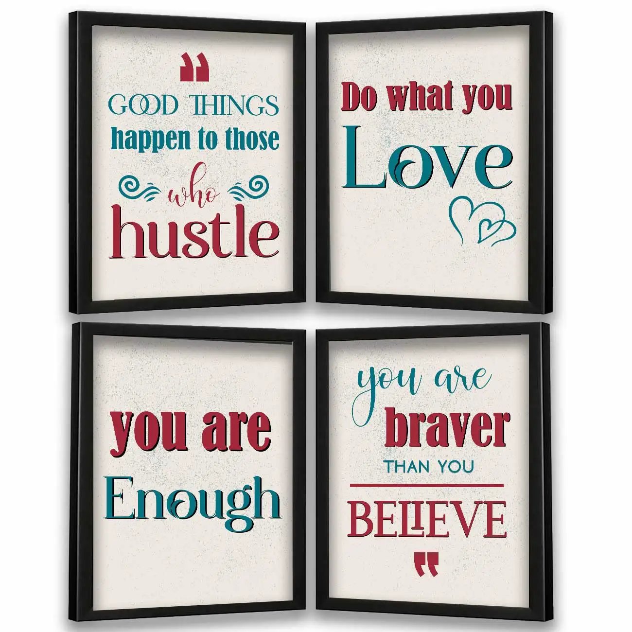 Chapters Inspirational Words Framed Prints
