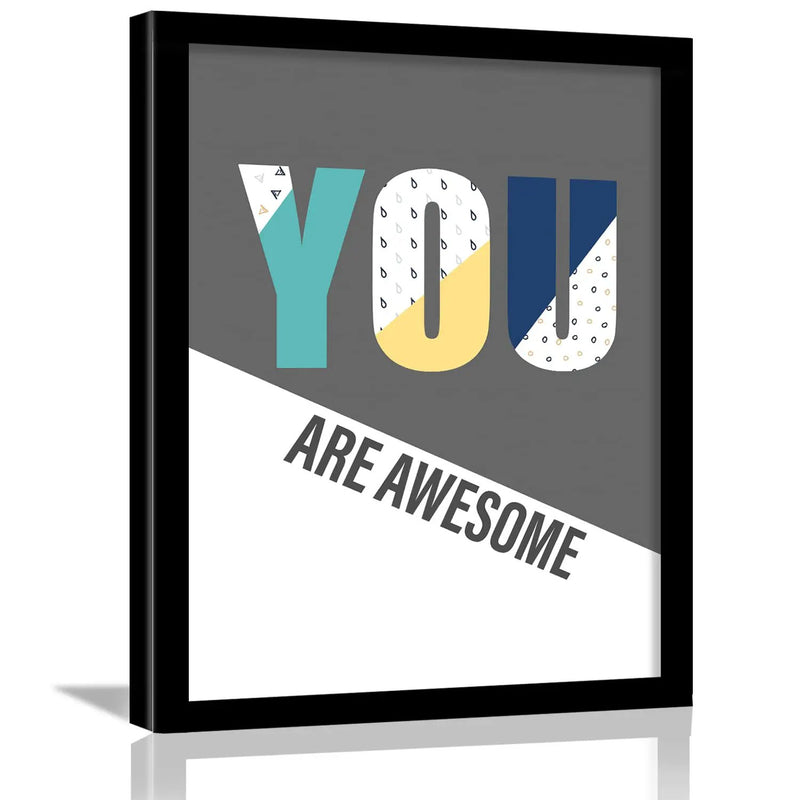 Motivational Quotes Framed Posters by Kotart store