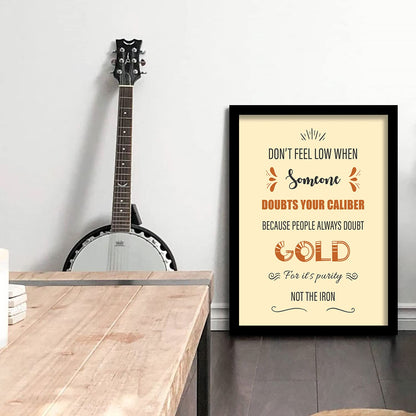 Motivational Quotes Posters with Frame-Kotart