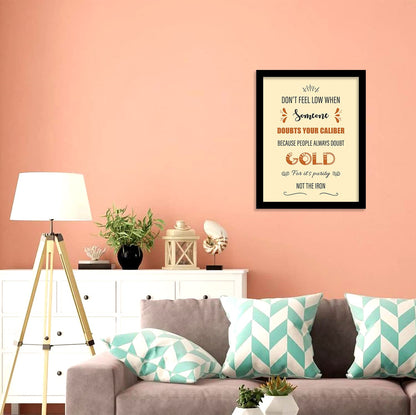 Motivational Quotes Posters with Frame-Kotart