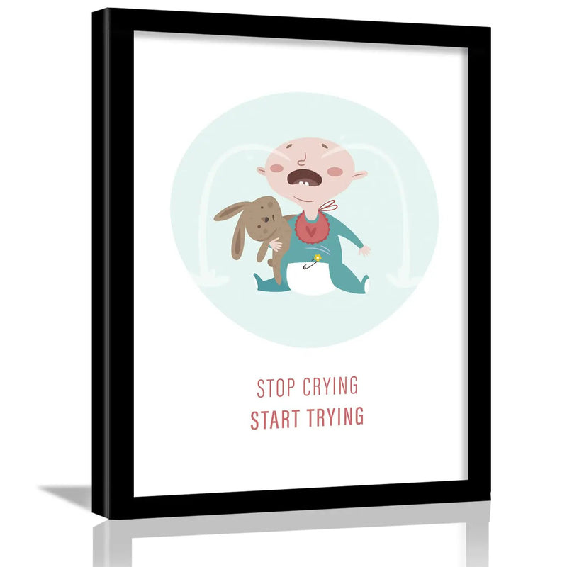 Motivational Quotes Posters with Frame by Kotart store