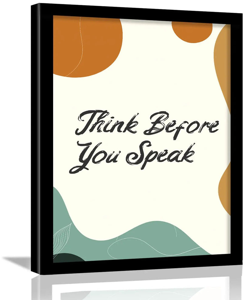 Motivational Quotes Posters with Frame by Kotart store