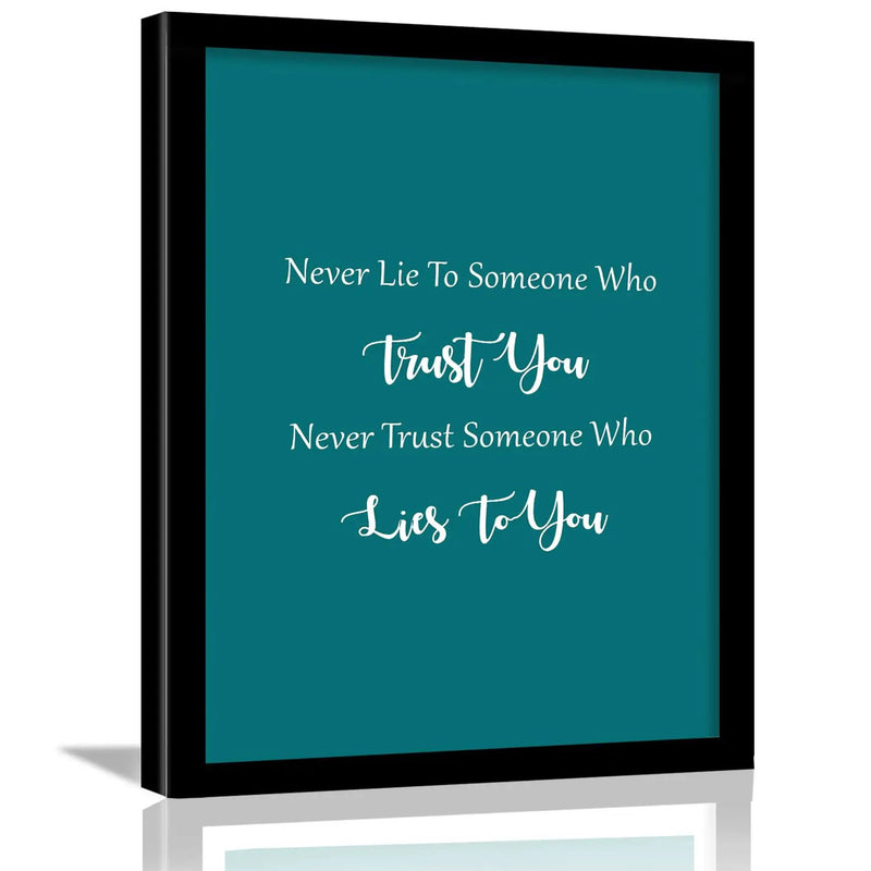 Motivational Quotes Wall Decor Framed Posters-Kotart