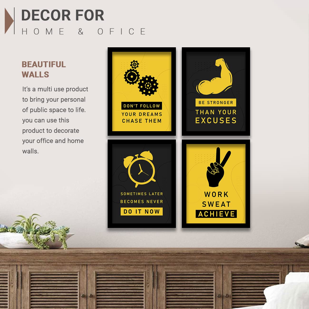 Motivational Wall Decor-Kotart