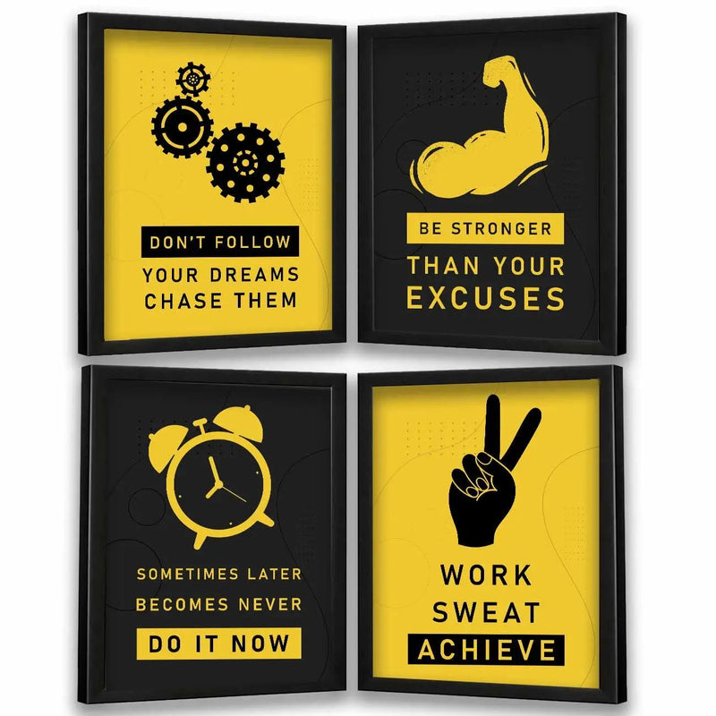 Motivational Wall Decor by Kotart store