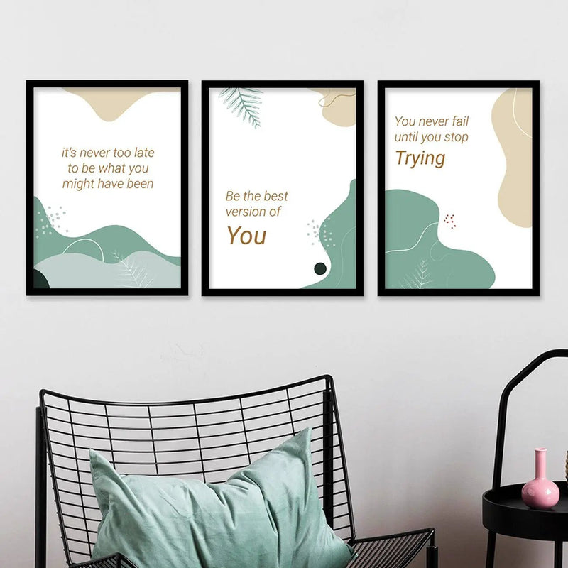 Motivational Wall Posters with Frame-Kotart