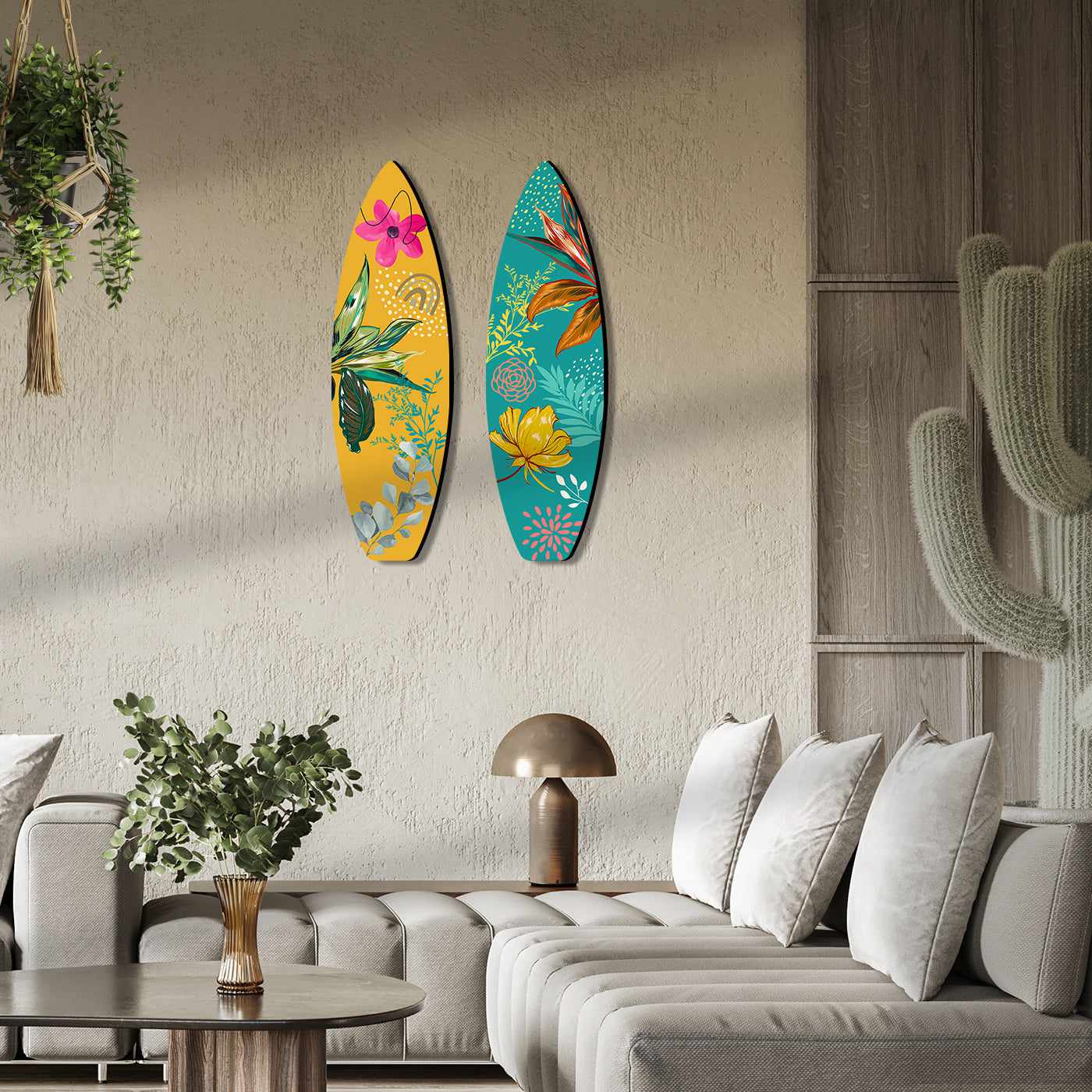 Natural Elegance - Colorful Wall Hanging for Living Room and Bedroom W -  Kotart