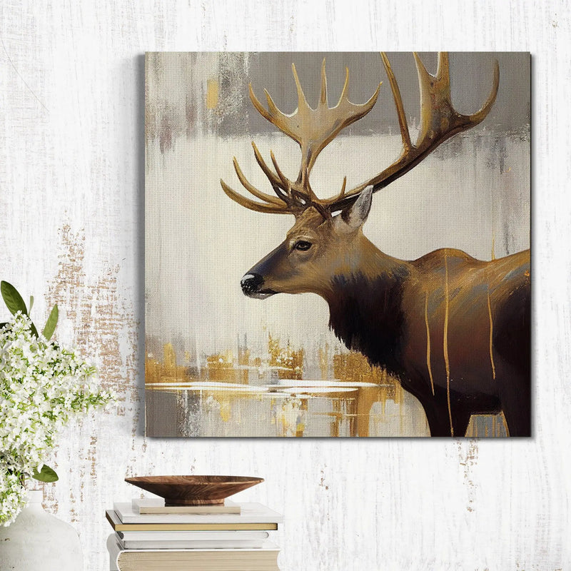 Nature Inspired Canvas Painting - Modern Art Canvas Art for Wall Decor-Kotart
