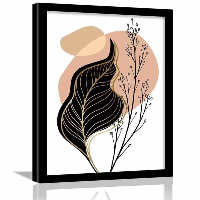 Nature Inspired Leaf Paintings / Poster for Home Wall Decor-Kotart