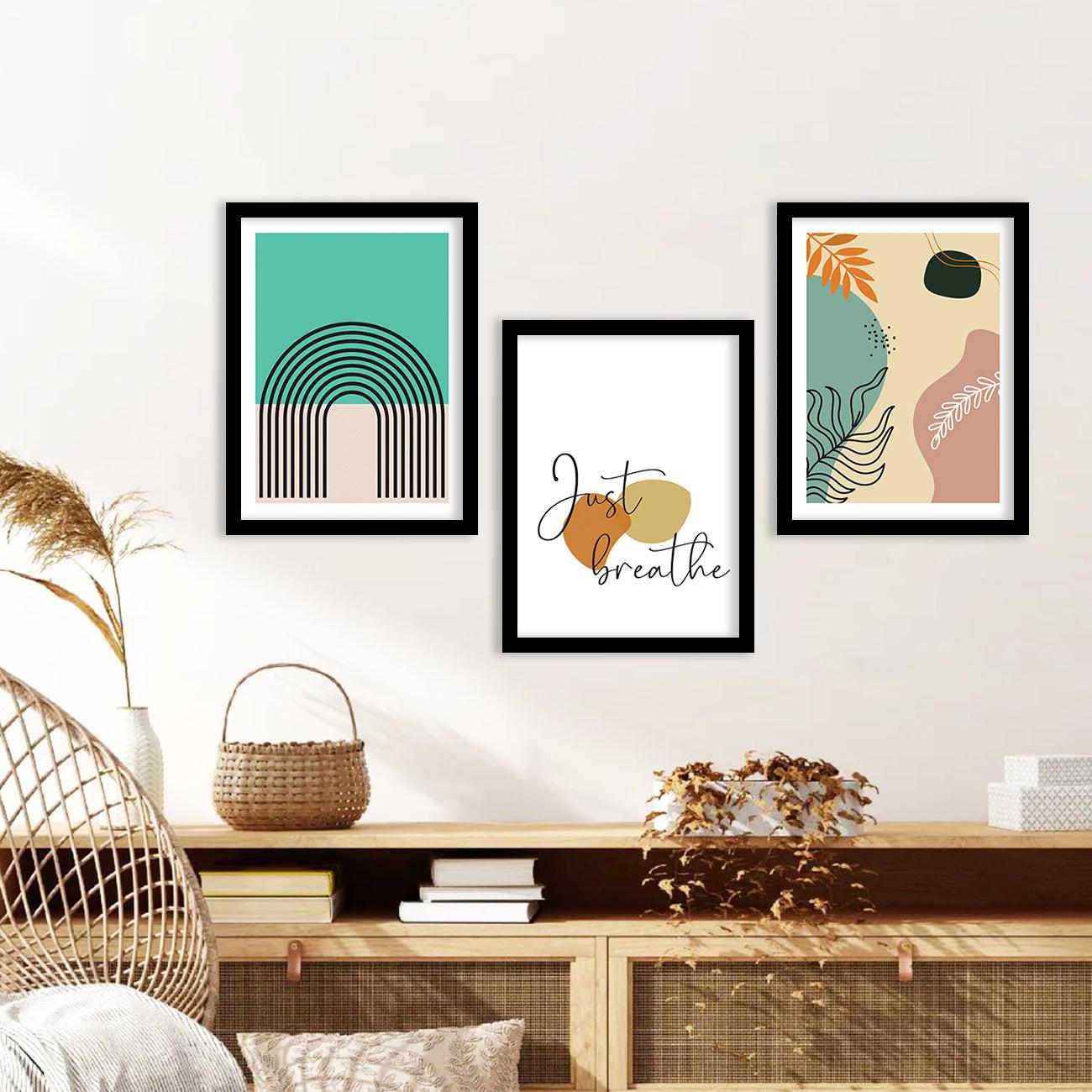 Nature Inspired Modern Art Wall Arts for Living Room Wall Decor : Luxury Escape-Kotart