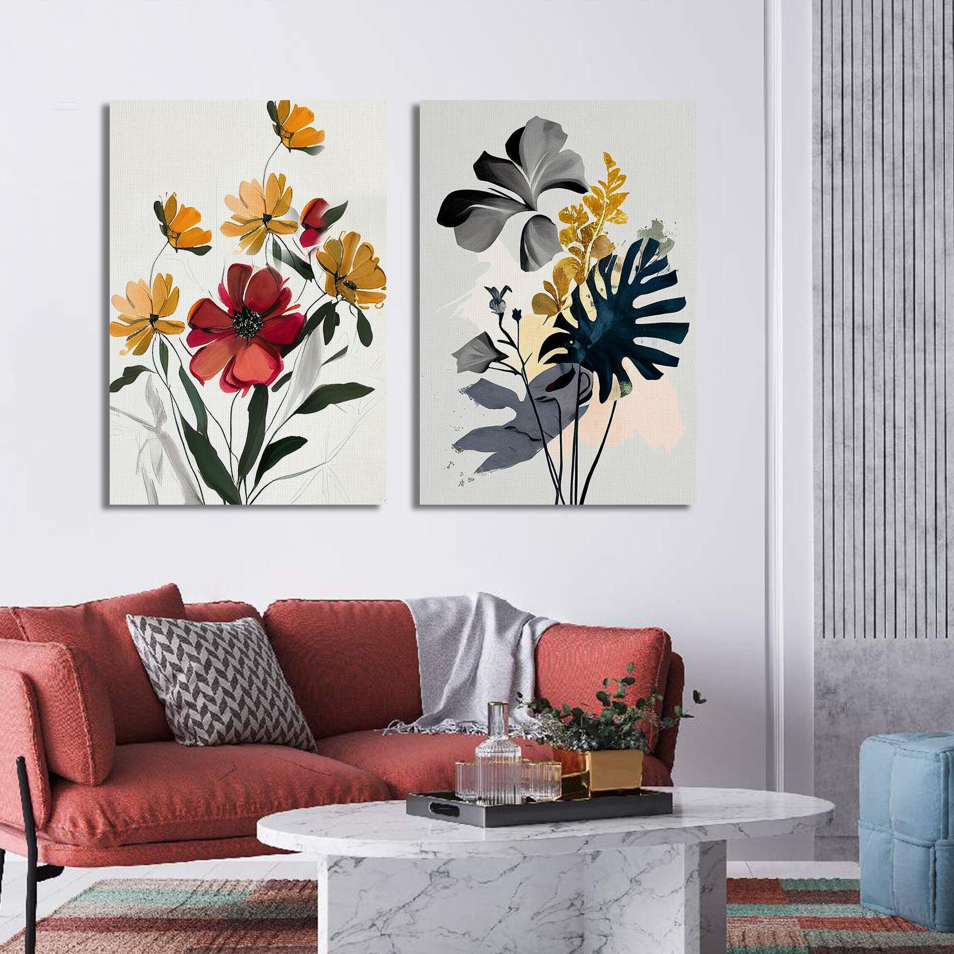 Nature Inspired Paintings for Living Room Bedroom Home and Office Wall -  Kotart