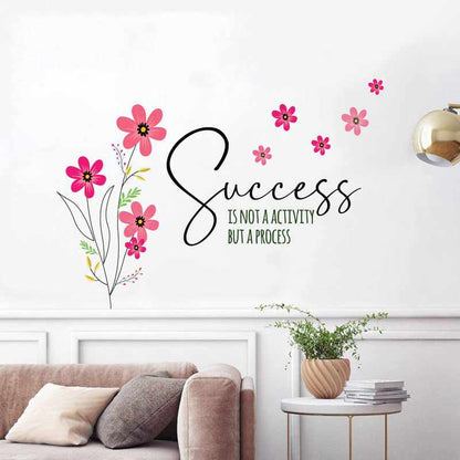 Nature Inspired Vibrant Floral Printed Wall Stickers / Decals for Home –  Kotart