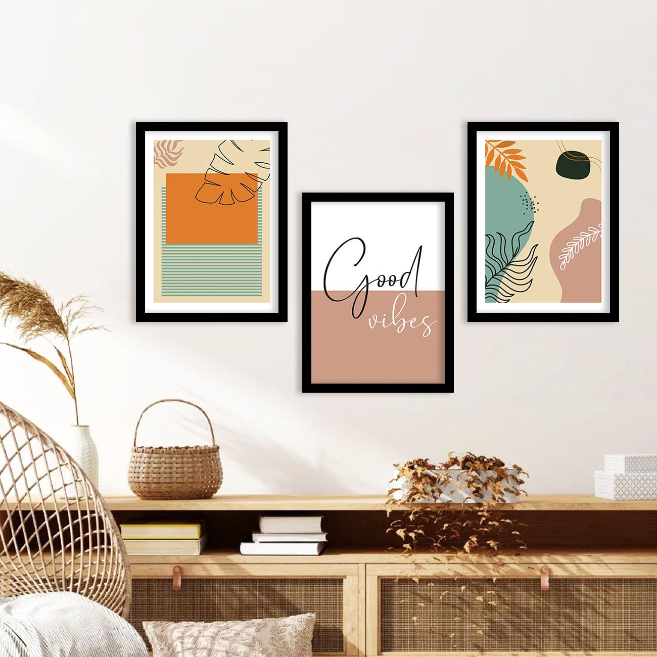 Nature Inspired Wall Art with Frame : Framed Modern Art Posters-Kotart