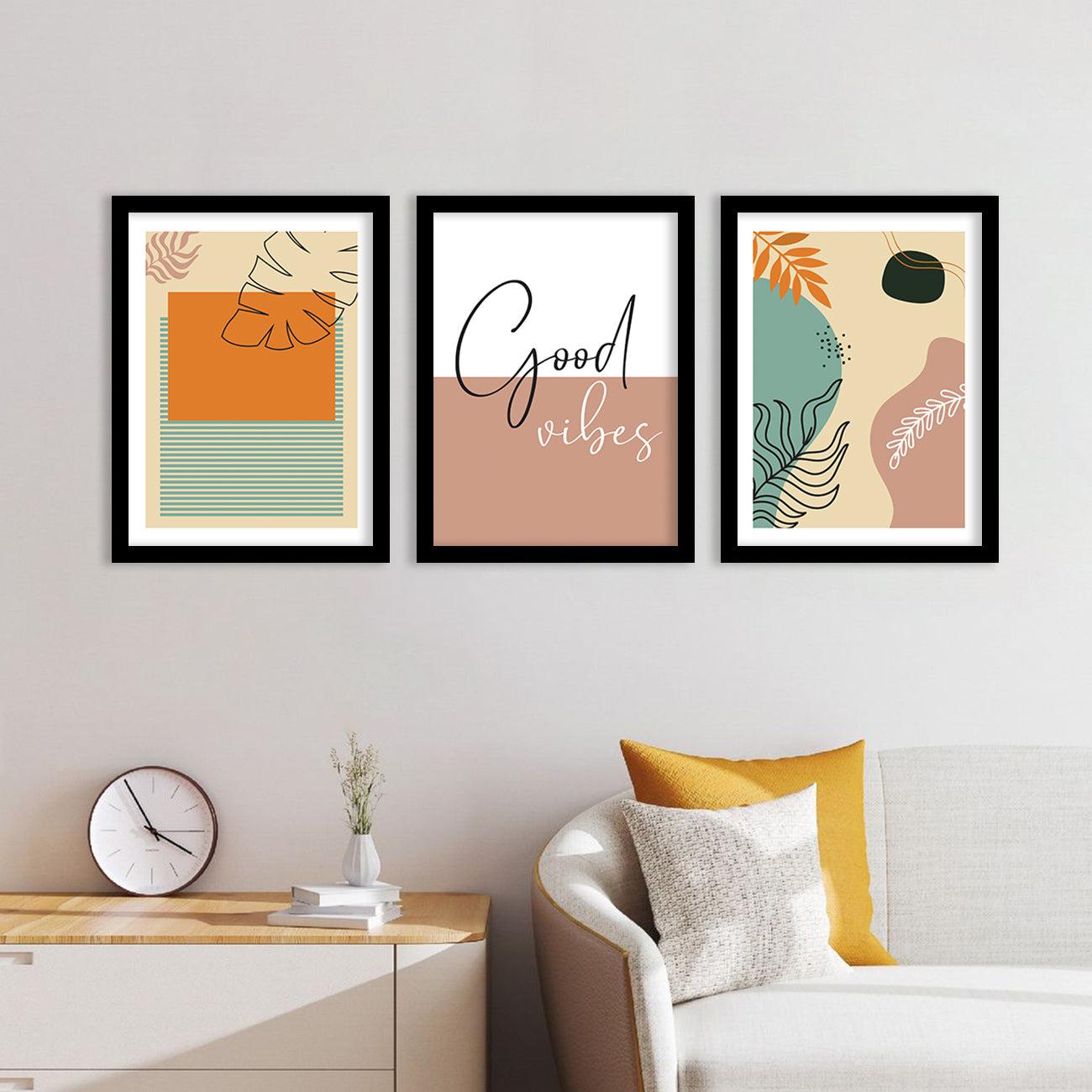 Nature Inspired Wall Art with Frame : Framed Modern Art Posters-Kotart