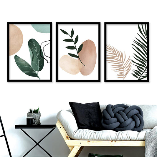 Nature Inspired Wall Art with Frame : Framed Posters-Kotart