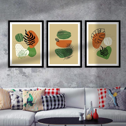 Nature Inspired Wall Art with Frame : Framed Posters-Kotart