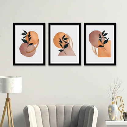 Nature Inspired Wall Arts for Living Room Wall Decor : Orange-Kotart