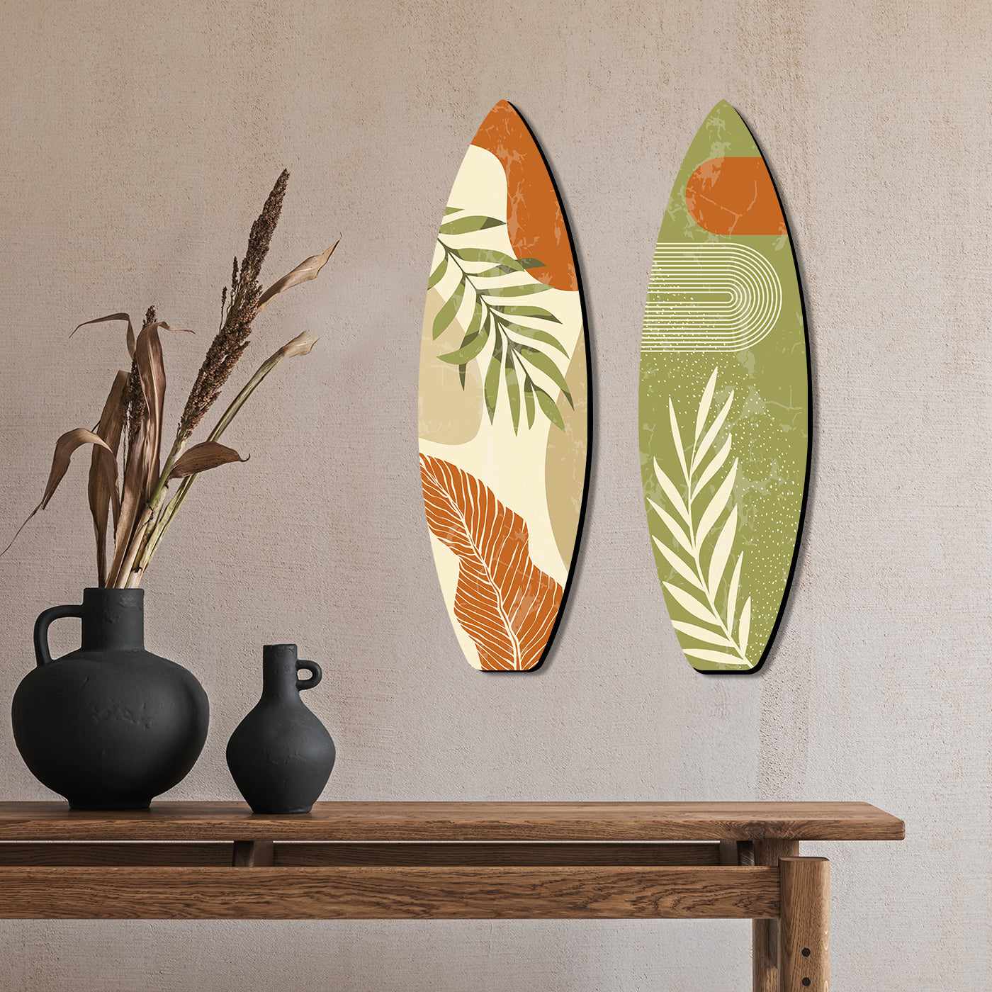 Nature Inspired Wall Hangings for Wall Decoration - MDF Wood Wall Hangings-Kotart
