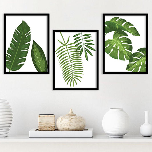 Nature Inspired Wall Posters with Frame for Home Decor-Kotart