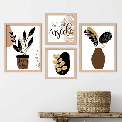 Nature's Leaves - Set of 4-Kotart