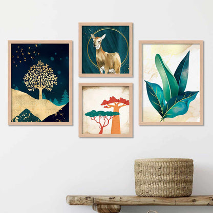 Painting for Wall Decoration - Wall Painting for Living Room Bedroom with Frame-Kotart