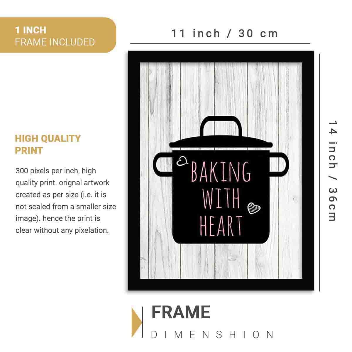 Restaurant Theme Wall Posters with Frame-Kotart