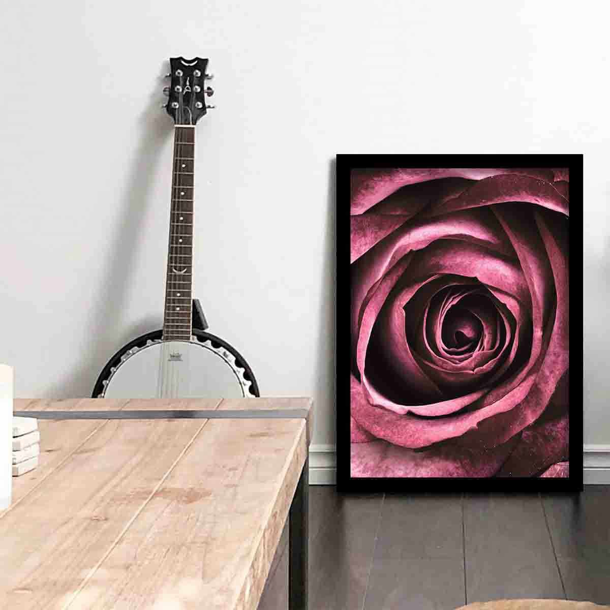 Rose Magic - Elegant Flower Theme Posters with Frame-Kotart