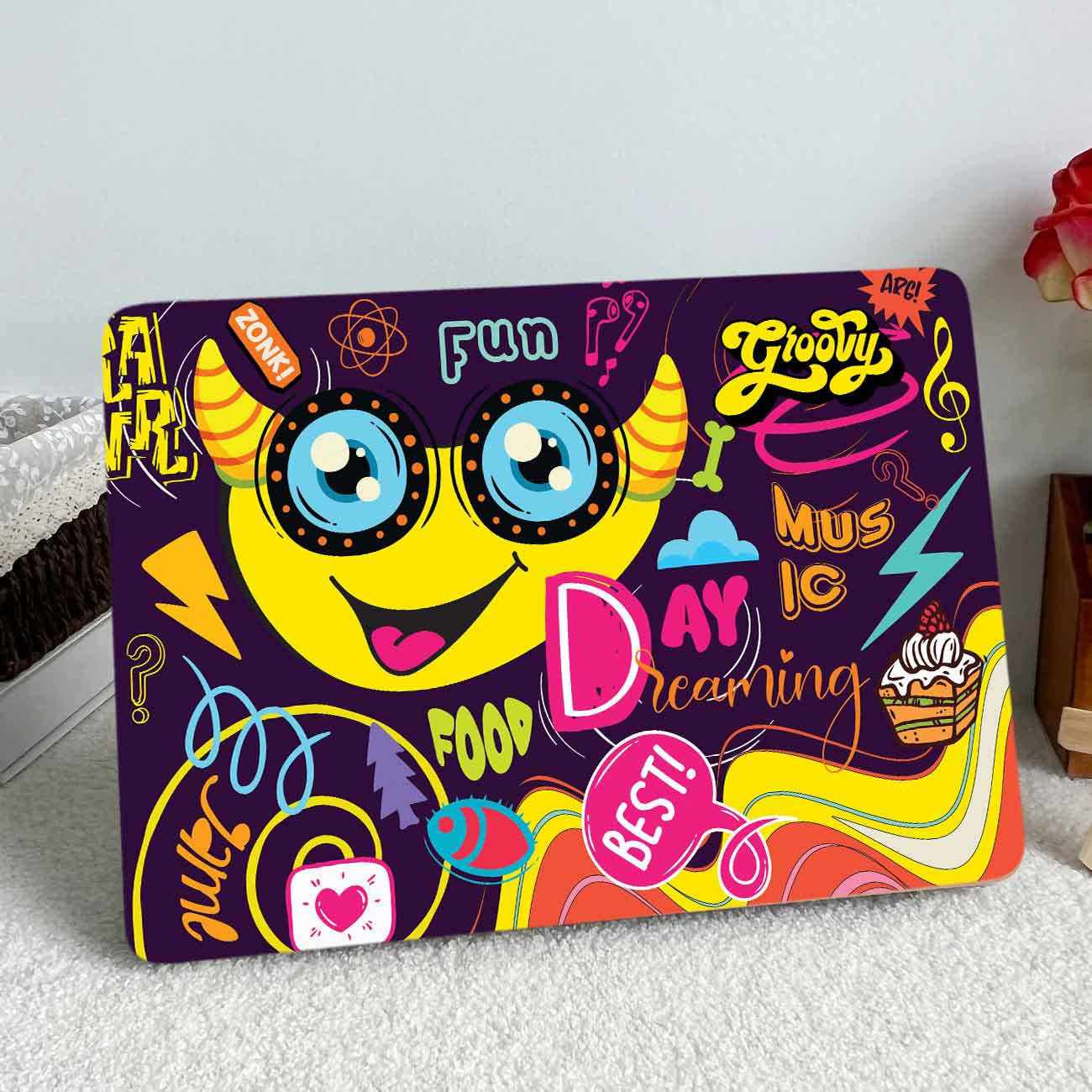 Stylish Graphic Laptop Skin Upto 15.6 inch-Kotart