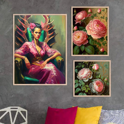 Tropical Paradise: Modern Art Prints for Living Room Home Wall Decor-Kotart