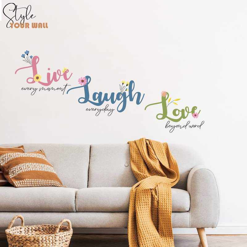Vibrant Printed Removable Wall Decals for Living Room Wall-Kotart