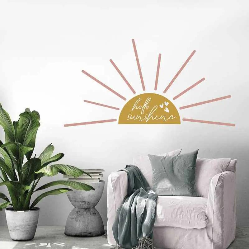 Vibrant Printed Vinyl Wall Stickers for Living Room Bedroom Kids Room-Kotart